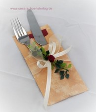 10 Bestecktaschen Hochzeit
