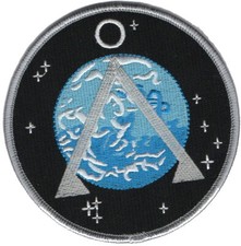Stargate SG1 Aufnäher Terre Riesig 1ère Saison 25cm Earth Giant Patch 10 "