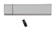 Infrarot-Dunkelstrahler Heatpanel Plus IP55 silber mit Fernbedienung 1500 Watt