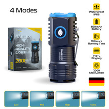 LED Taschenlampe 2000 Lumen