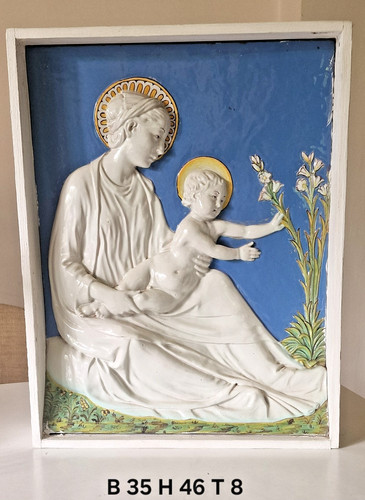 Vintage wandbild madonna - vintage,