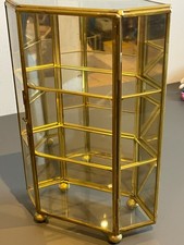 Kleine Vitrine Achteckig