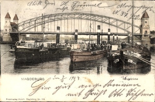 Magdeburg der elbe - magdeburg, an