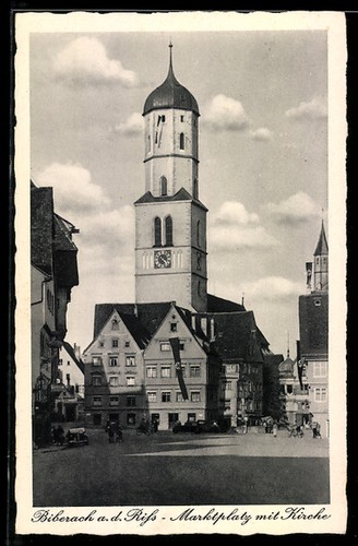Ansichtskarte biberach d - ansichtskarte,
