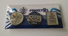 3x Queens Park Rangers Pins, #MakeItRS, NEU und OVP