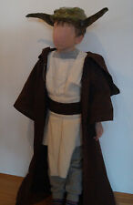 Star Wars Yoda Jedi  Kostüm Kinder 110/116 LARP cosplay Fasching Karneval DIY