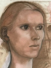 GROSSE KREIDEZEICHNUNG