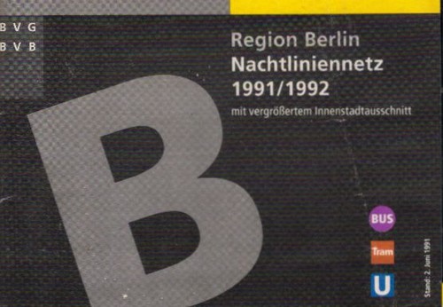 Bvg bvb region berlin - bvg,