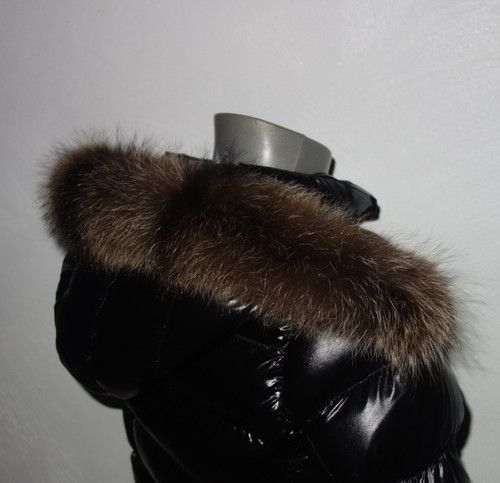 Waschbär pelz kapuze kragen - kapuze,