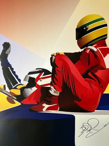 Nigel mansell handsigniert - nigel,