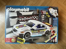 playmobil 4365 Tuning Werkstatt Rennwagen - mit Licht in OVP
