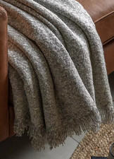 Acryl-Überwurf Melange neu