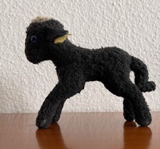 Vintage Schwarzes Lamm Schaf