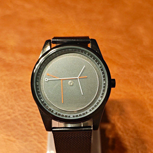 Armbanduhr analog schwarz
