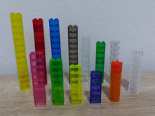 LEGO STEINE TRANSPARENT 1x2