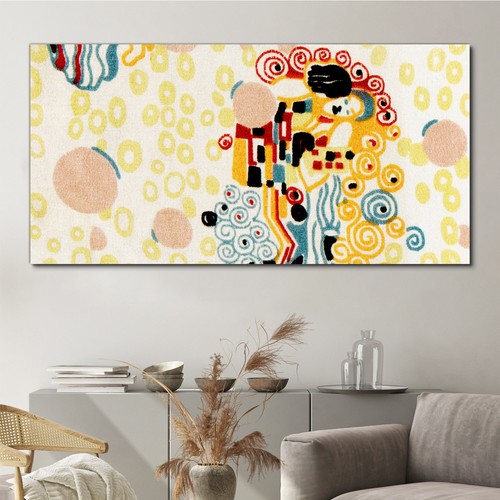 Malerei abstrakte kunst 140x70 - malerei,