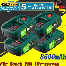 für Bosch 18V 3500mAh Akku Gardena P4A GLORIA PBA/PSB/PSR 18v-system Ersatzakku