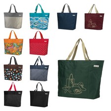 anndora® XXL Strandtasche Einkaufstasche Shopper Tragetasche Reißverschluss Groß