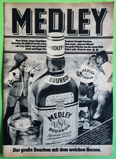 29. Medley USA Bourbon Whisky Werbeanzeige Reklame Werbung 1973