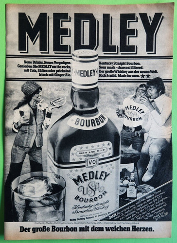 Medley usa bourbon whisky - 29.,