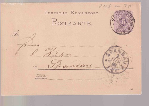 Deutsches reich 18i - reich,, p