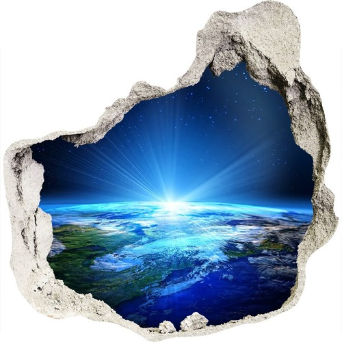 Planet erde 125x125 - 125x125, cm
