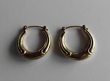 Creolen Ohrringe  gold 333