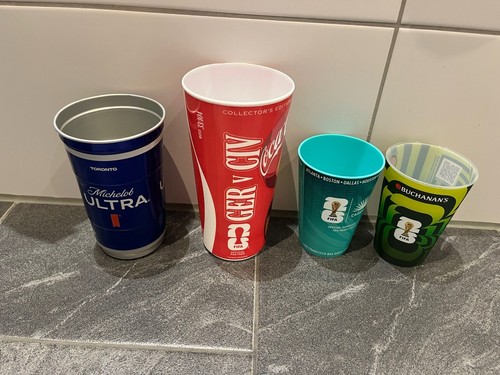Coca cola wm - 4x, becher