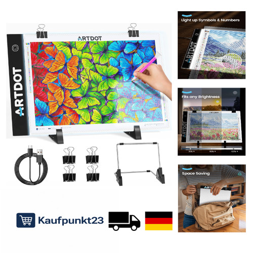 Diamant painting leuchttisch - diamant,