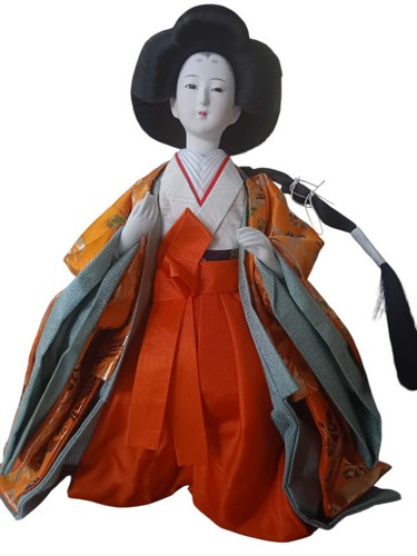 Traditionelle japanische puppe - traditionelle,