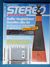 STEREO 8/87,TEST 50 Cassetten