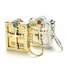  Mini Heilige Bibel Bible Holy Keychain Religiöse Christian Jesus Geschenk 