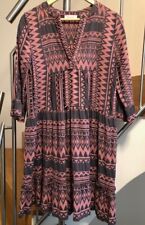 Original Flowers for Friends Kleid / Tunika Aztekenmuster, Gr. XS/34, Baumwolle