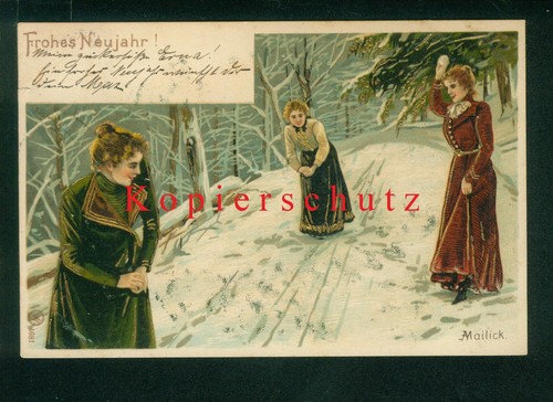 Grusskarte frohes neujahr - grusskarte,