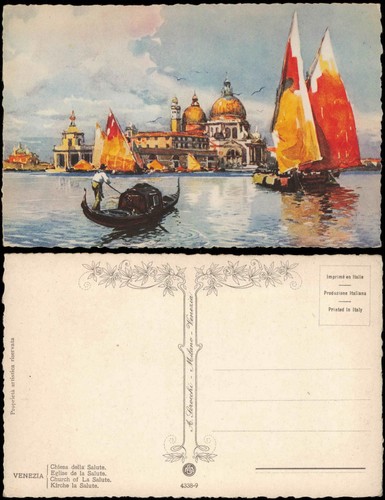 Venedig venezia künstlerkarte - venezia,