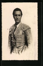 Ansichtskarte Torero Luis Miguel Dominguin in Kampfkleidung 1950 
