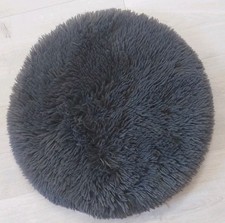 Sitzkissen/ grau/ rund/ Deko/ Stuhlauflage/ Hocker-Auflage/ neuwertiger Zustand 