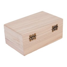 1*Holzbox Mit Deckel