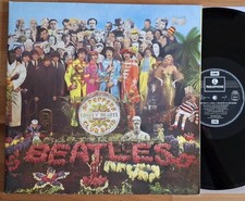 THE BEATLES ‎Sgt Pepper's Lonely Hearts Club Band Vinyl LP EMI DMM Analog Stereo