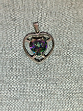 Mystik Topas Silberanhänger