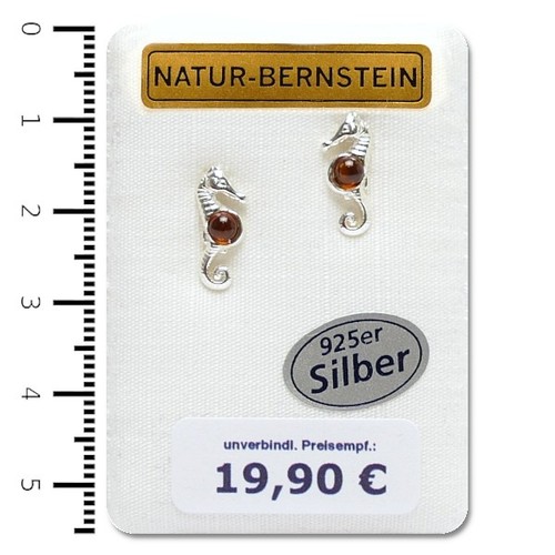 Natur bernstein ohrringe - bernstein,