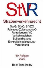 Straßenverkehrsrecht (dtv Beck Texte) von beck im dtv | Buch | Zustand gut