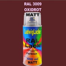 RAL 3009 Oxidrot matt in 400ml 1K Spraydose