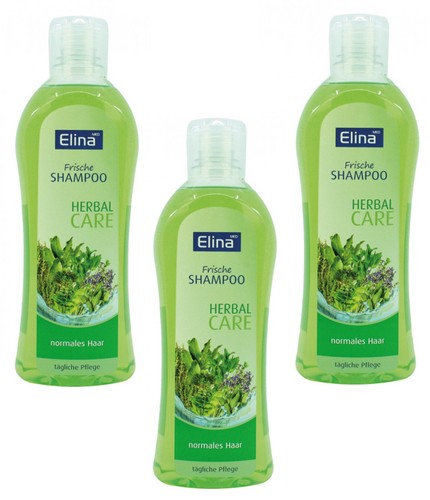 Elina med shampoo herbal care - med,