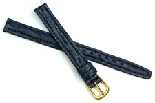 10mm echt HAIFISCHBAND blau