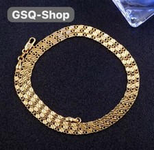 18k goldkette vergoldet - goldkette,