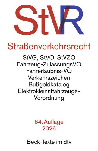 Straßenverkehrsrecht stvr - straßenverkehrsrecht.,