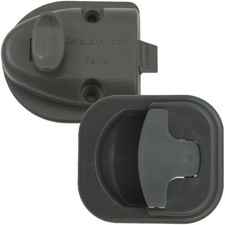 Türschloss Schloss Schrank Türgriff Bad Wohnwagen Wohnmobil Caravan Hymer grau V