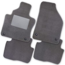 Auto-Fußmatten Exklusiv grau