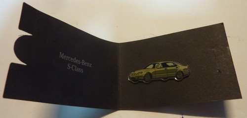 Pin mercedes benz - pin, s-klasse